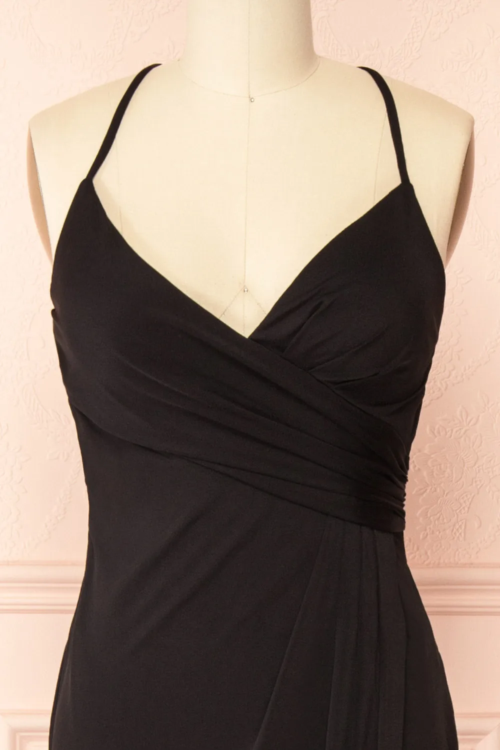 Shiva Black | Mermaid Dress w/ Wrapped Bodice sold by Boutique 1861 product image thumbnail 3