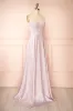 Malie | Sparkly Pink Corset Maxi Dress sold by Boutique 1861