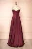 Misha Burgundy | Corset Cowl Neck Maxi Dress sold by Boutique 1861