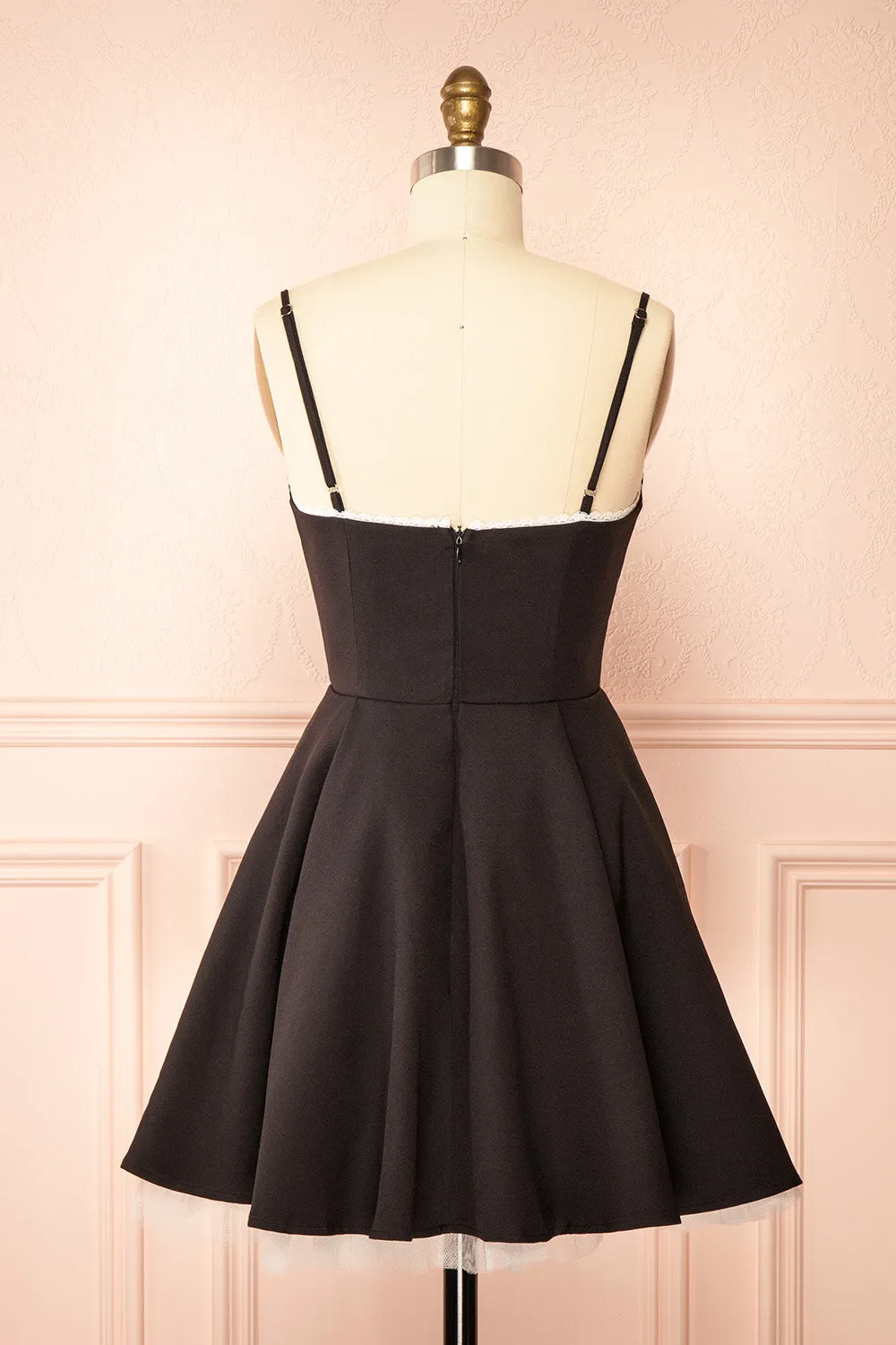 Rayla Black | Mini A-line Dress w/ Tulle sold by Boutique 1861 product image thumbnail 5