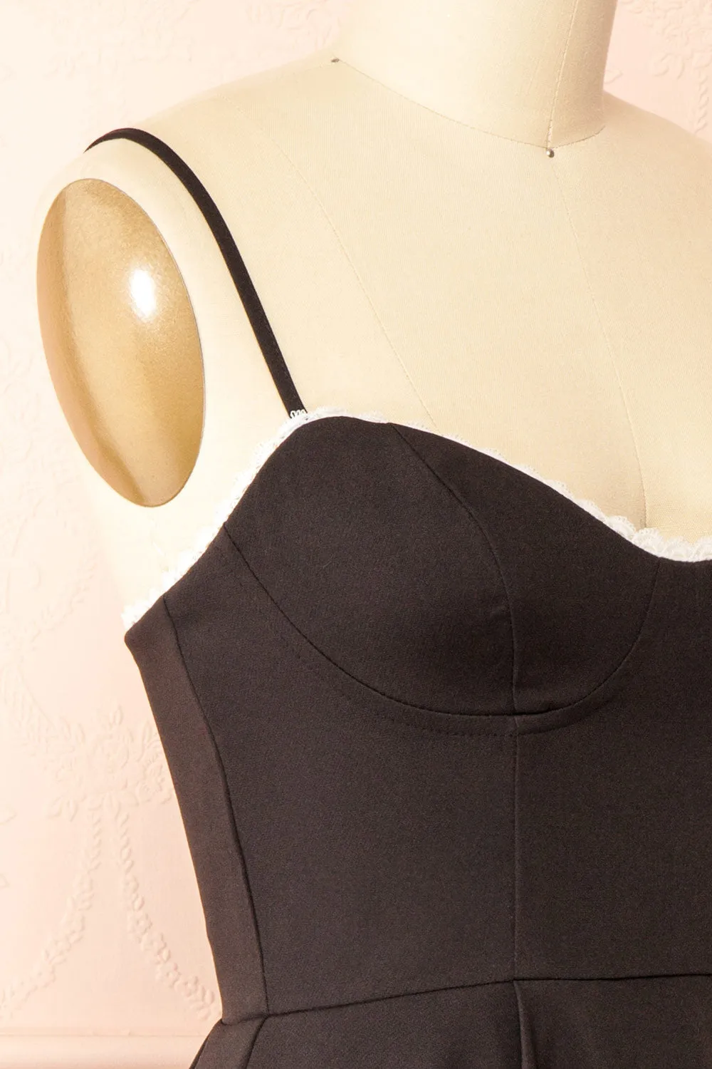 Rayla Black | Mini A-line Dress w/ Tulle sold by Boutique 1861 product image thumbnail 4