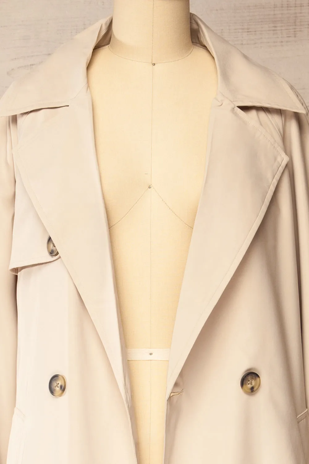 Bilimora | Beige Trench Coat w/ Belt sold by Boutique 1861 product image thumbnail 2