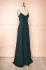 Vivina Green | A-line Maxi Dress with Open Back sold by Boutique 1861