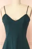 Vivina Green | A-line Maxi Dress with Open Back sold by Boutique 1861