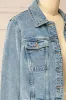 Fuzhou | Cropped Demin Jacket w/ Pockets sold by Boutique 1861