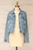 Fuzhou | Cropped Demin Jacket w/ Pockets sold by Boutique 1861