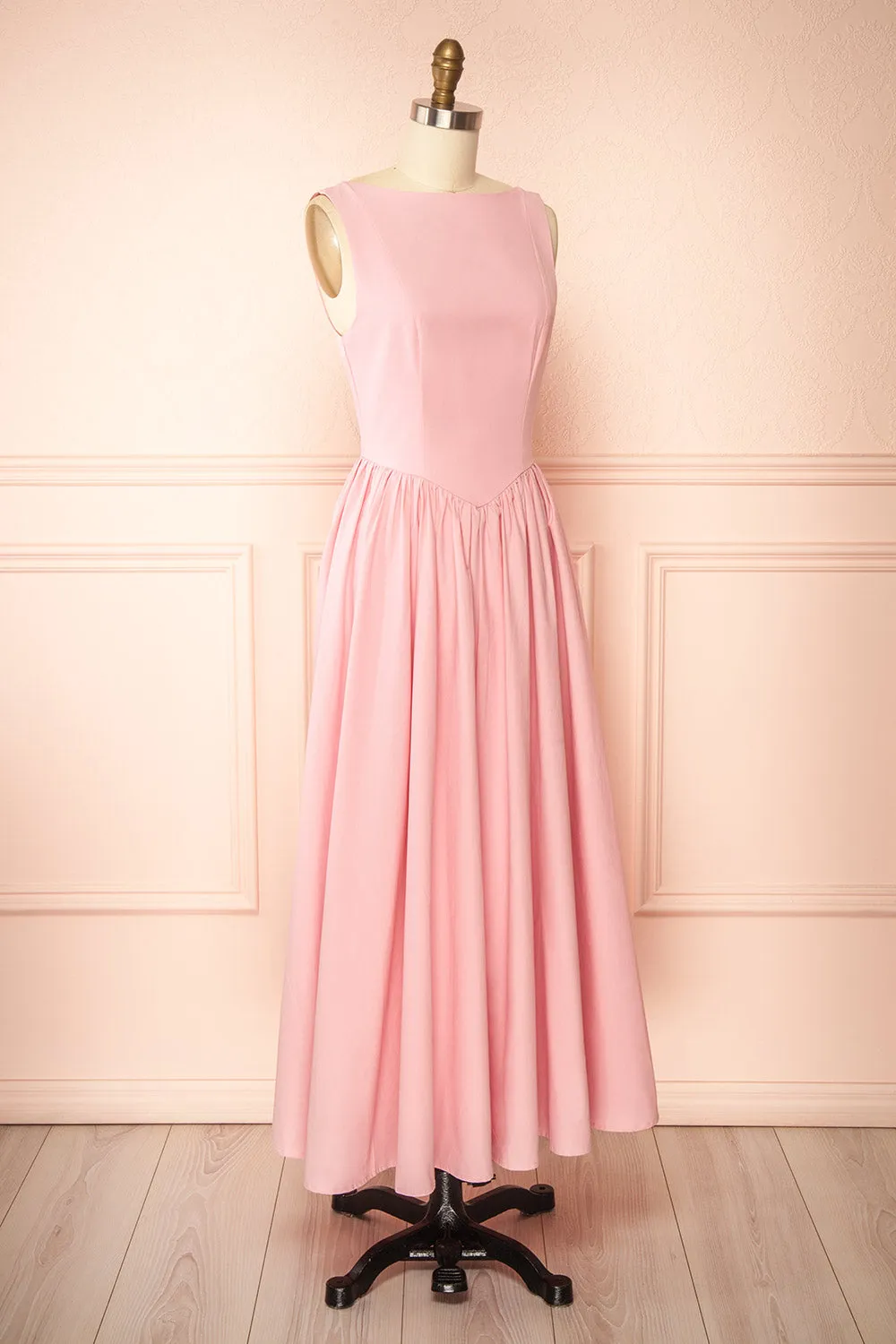Yuma Pink | Maxi Dress w/ Scooped Back sold by Boutique 1861 product image thumbnail 4