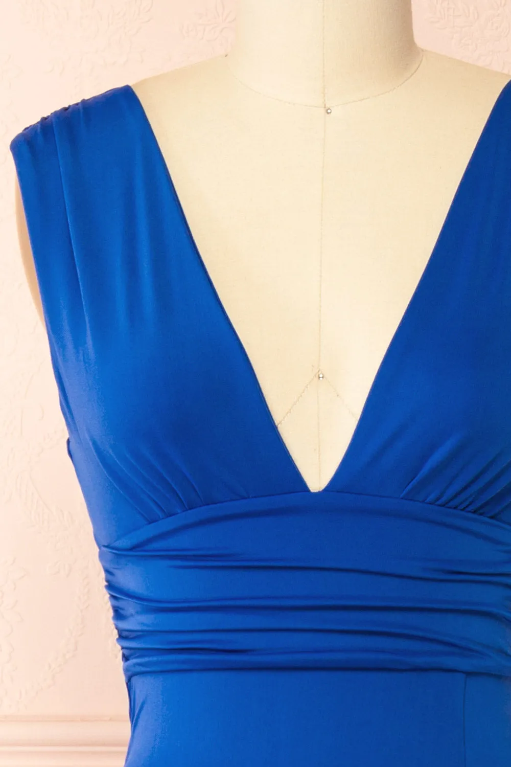 Alba Blue | Maxi Dress w/ Deep V-Neckline sold by Boutique 1861 product image thumbnail 2