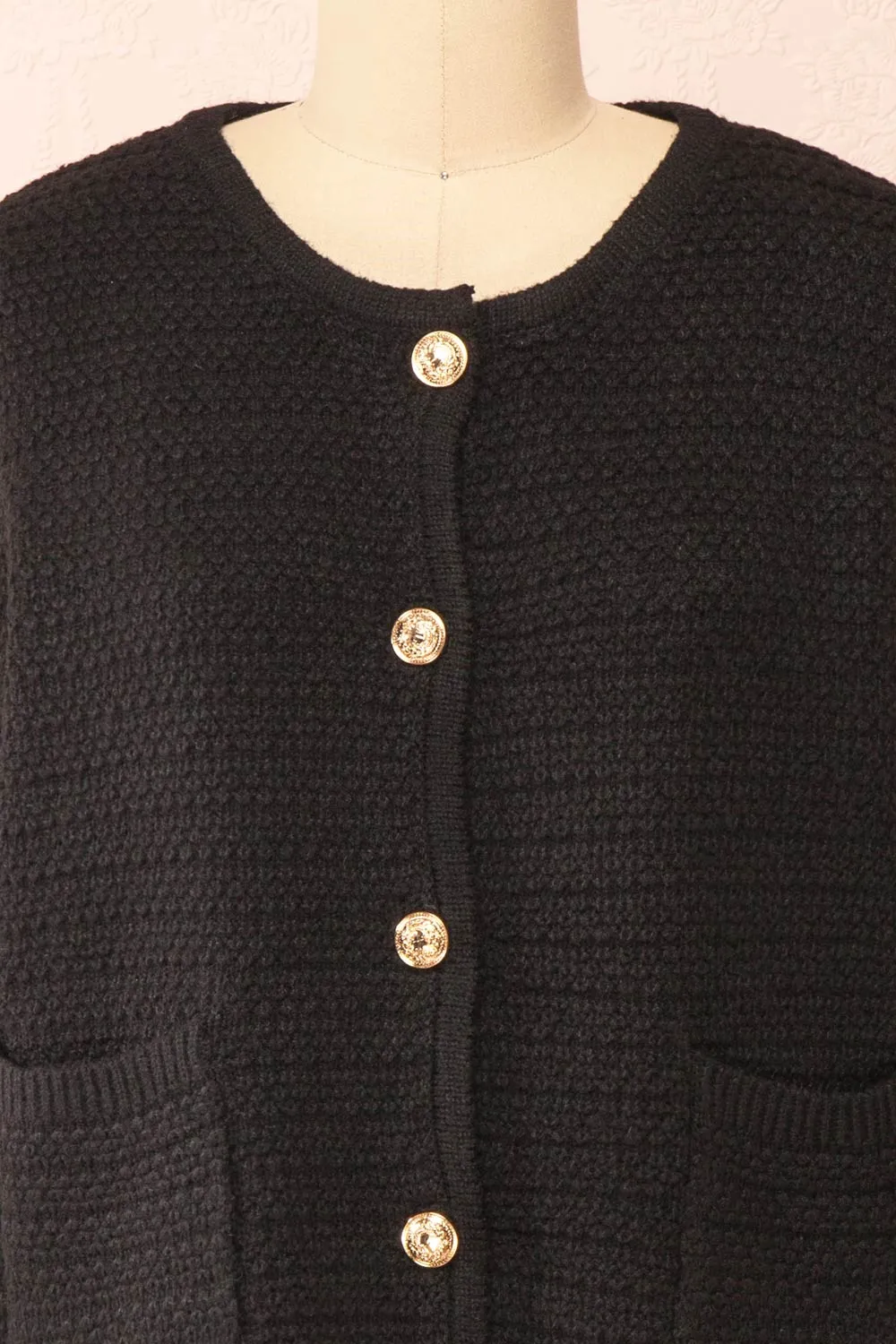Suzie Black | Oversized Knit Cardigan sold by Boutique 1861 product image thumbnail 3