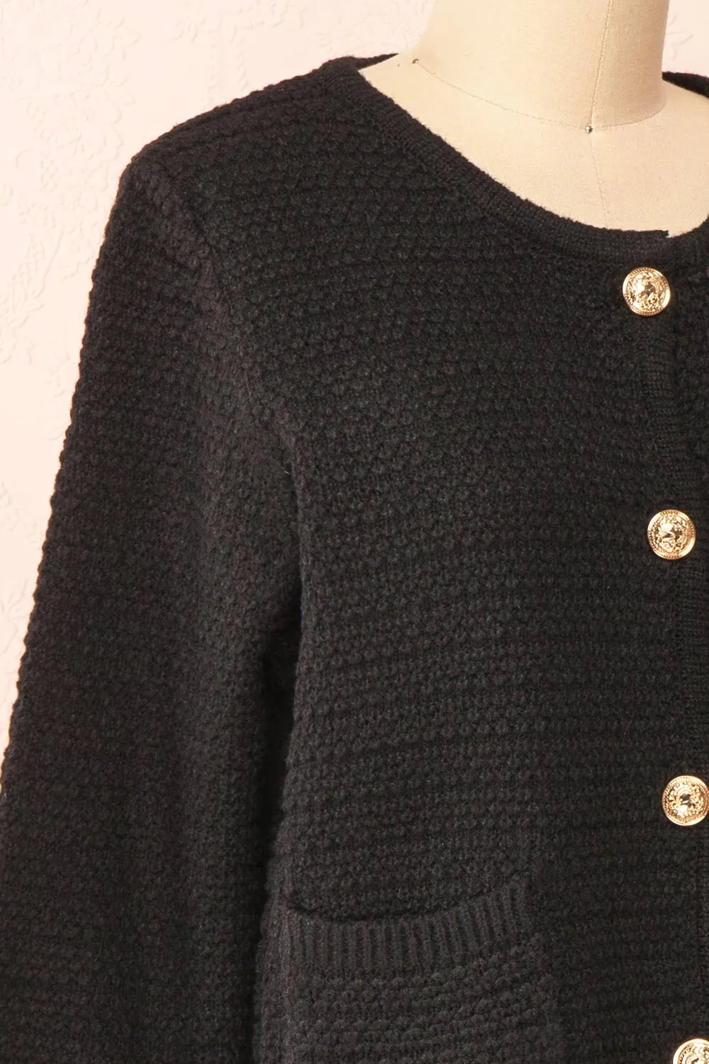 Suzie Black | Oversized Knit Cardigan sold by Boutique 1861 product image thumbnail 5