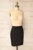 Asher Black | Textured Mini Skirt sold by Boutique 1861