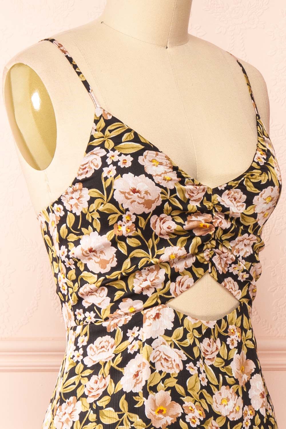 Vladlena | Floral Chiffon Midi Dress sold by Boutique 1861 product image thumbnail 4