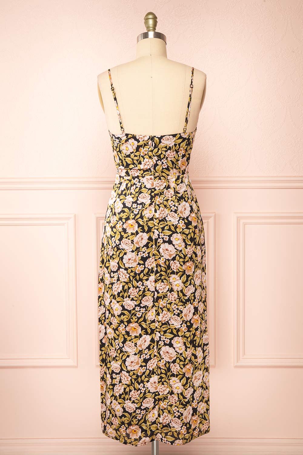 Vladlena | Floral Chiffon Midi Dress sold by Boutique 1861 product image thumbnail 5
