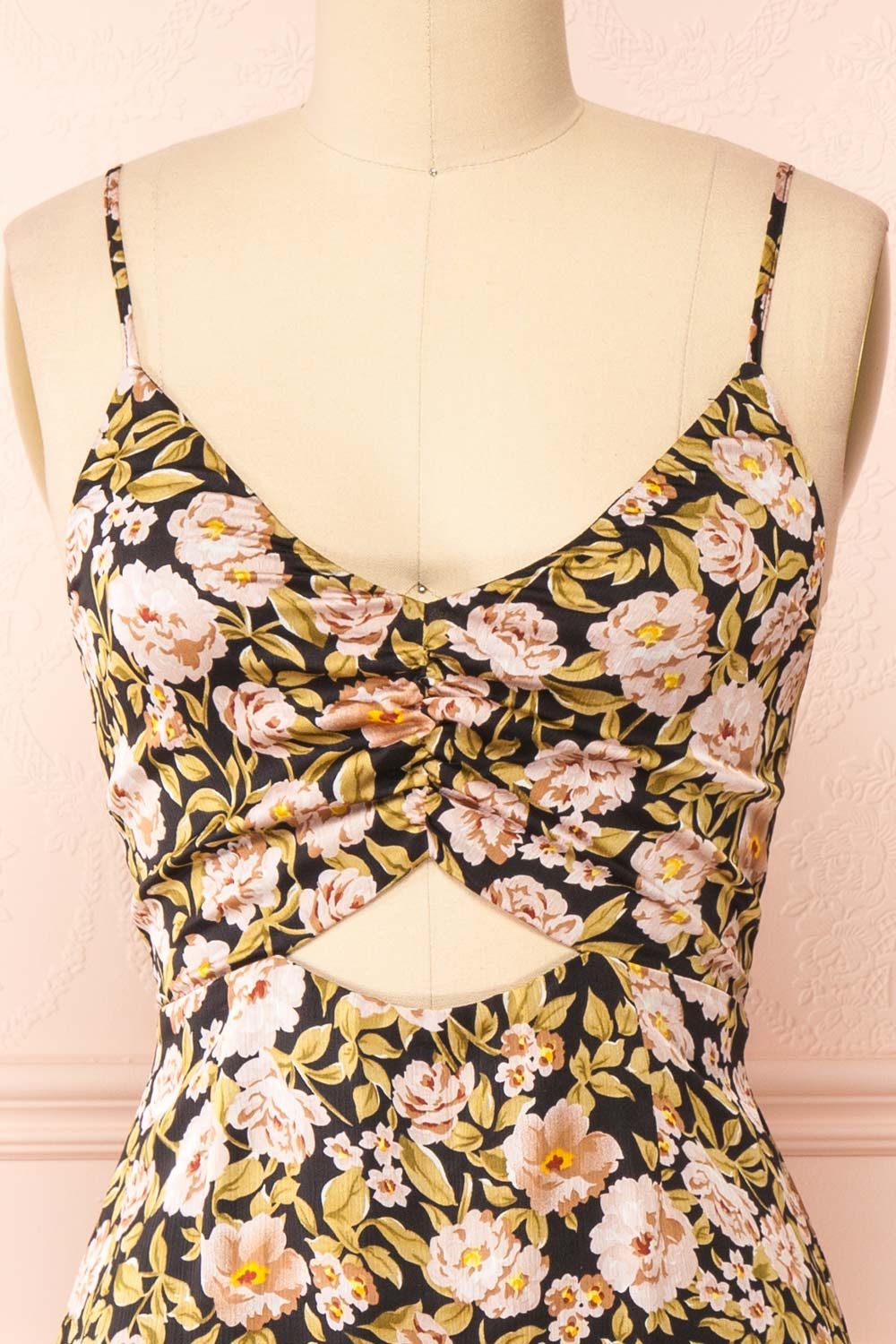 Vladlena | Floral Chiffon Midi Dress sold by Boutique 1861 product image thumbnail 2