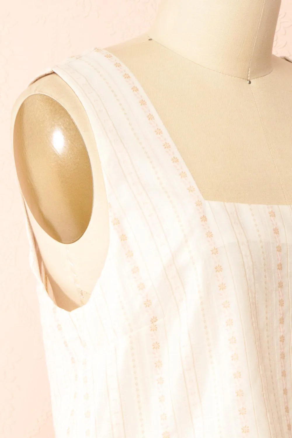 Madiha | Cropped Patterned Top sold by Boutique 1861 product image thumbnail 5