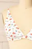 Dhap Flowers and Dots | Bikini Top sold by Boutique 1861