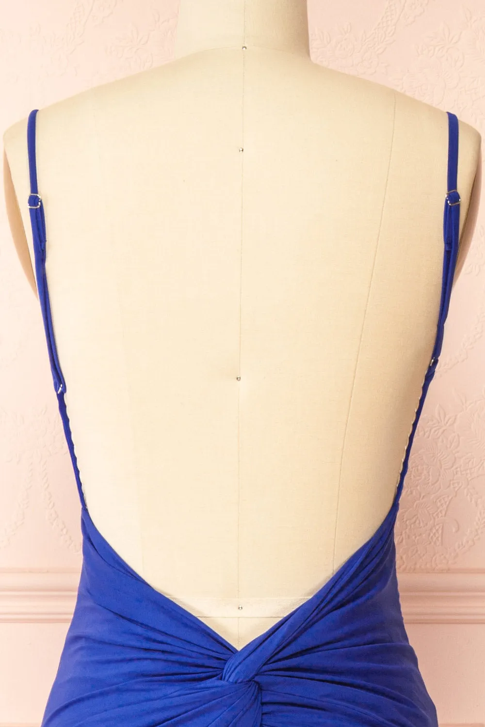 Gabriela Royal Blue | Mermaid Dress with Open Back sold by Boutique 1861 product image thumbnail 4