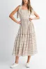 Sachiko | Long Floral Dress with Tie-Up Straps sold by Boutique 1861