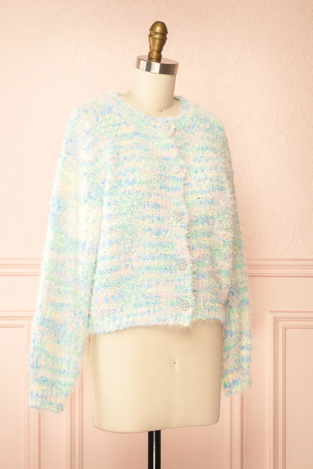 Theophilia | Sparkling Pastel Mix Cardigan sold by Boutique 1861 product image thumbnail 5