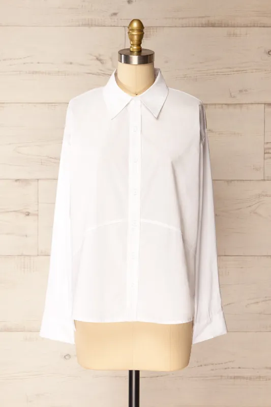 Machiko | White Shirt sold by Boutique 1861