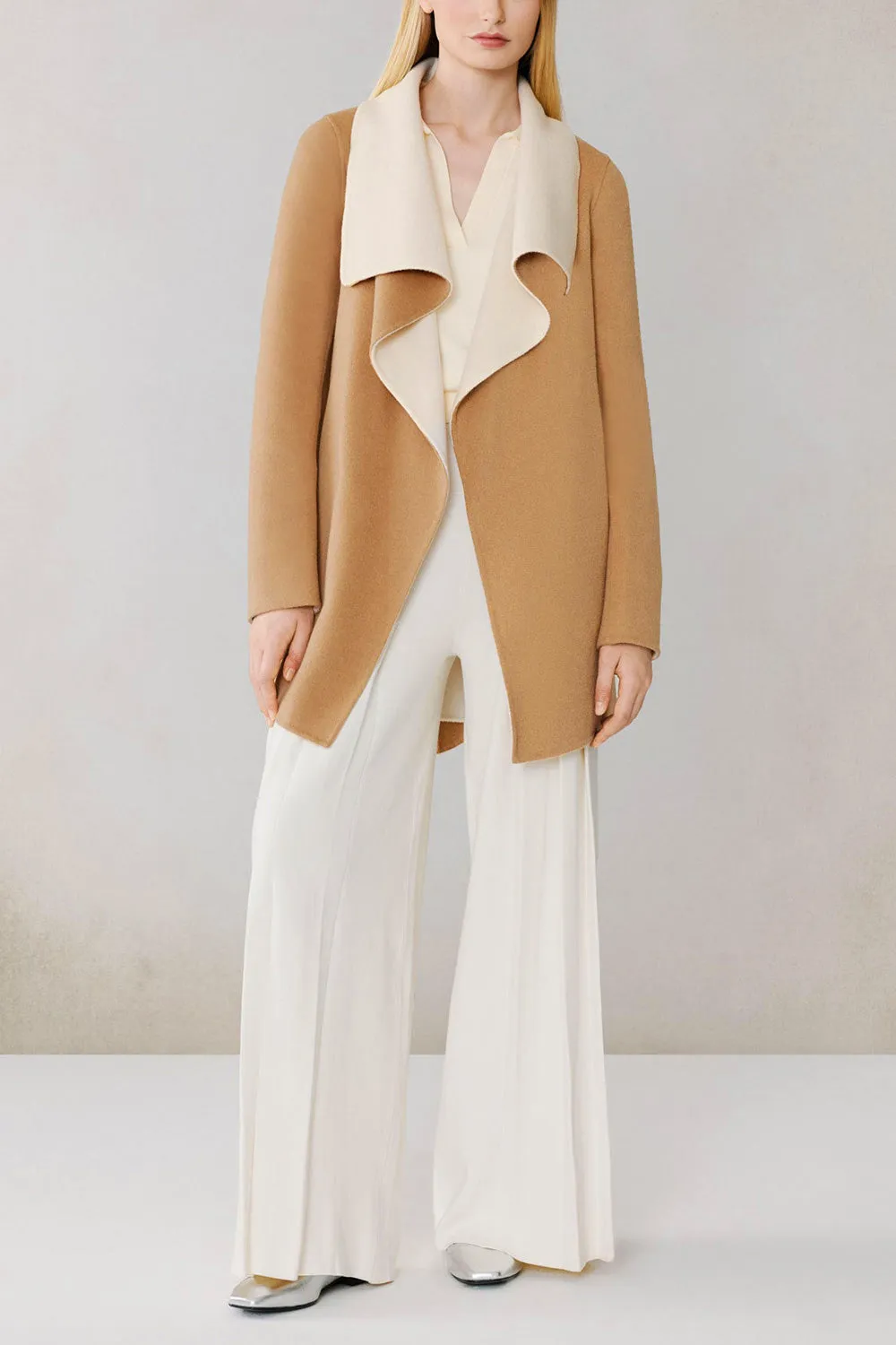 Treviso | Two-Tone Wool Coat by Soia & Kyo sold by Boutique 1861 product image thumbnail 2