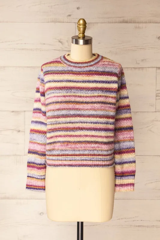 Samfya | Short Colourful Sweater sold by Boutique 1861