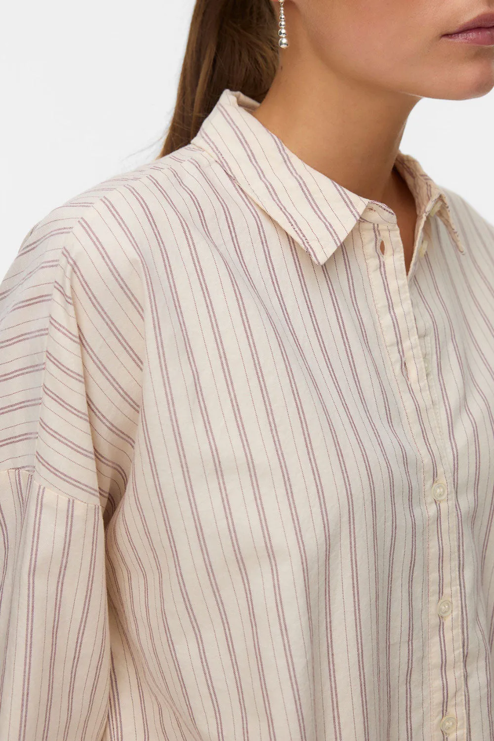Bahamas Striped | Button-Up Cotton Shirt sold by Boutique 1861 product image thumbnail 3