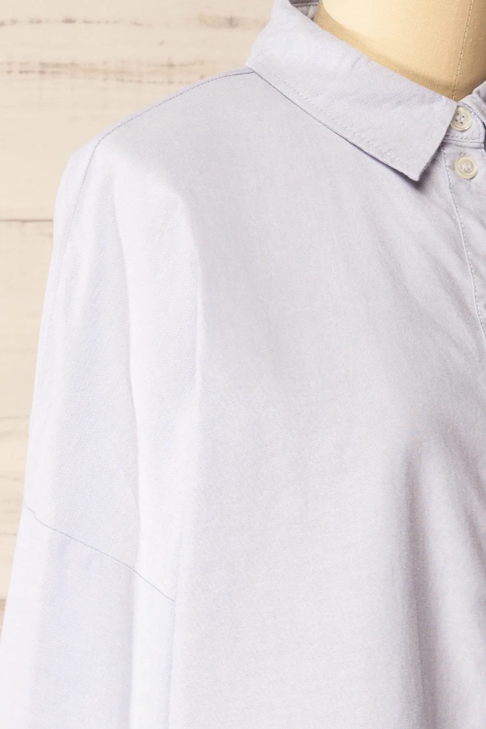 Bahamas Blue | Button-Up Cotton Shirt sold by Boutique 1861 product image thumbnail 5