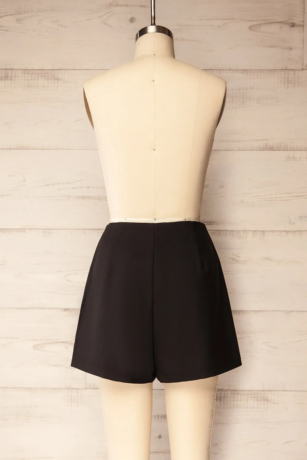 Livorno | Black Skort with Bows sold by Boutique 1861 product image thumbnail 5