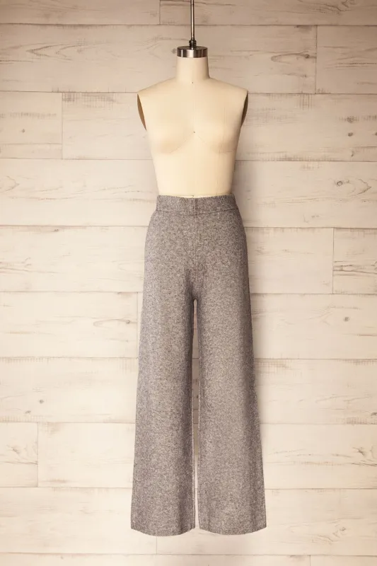 Baitoa Grey | High-Waisted Loungewear Pants sold by Boutique 1861