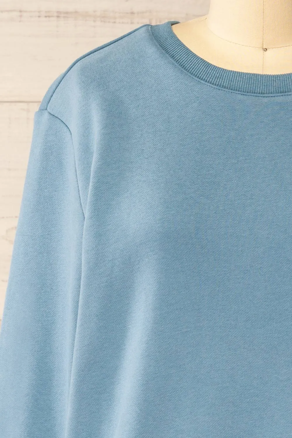 Galway Blue | Exclusive La petite garçonne Embroidered Sweatshirt sold by Boutique 1861 product image thumbnail 4