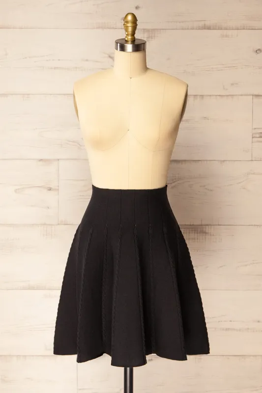 Yakima Black | High-Waisted A-Line Skirt sold by Boutique 1861