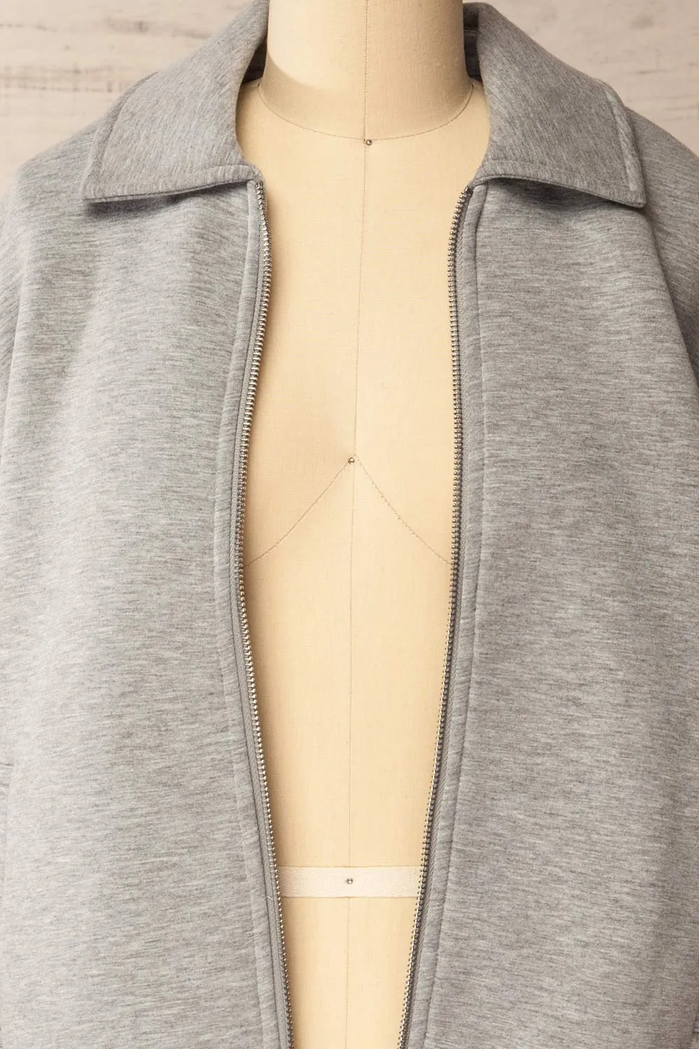 Kamour | Grey Sport Jacket with Pockets sold by Boutique 1861 product image thumbnail 3