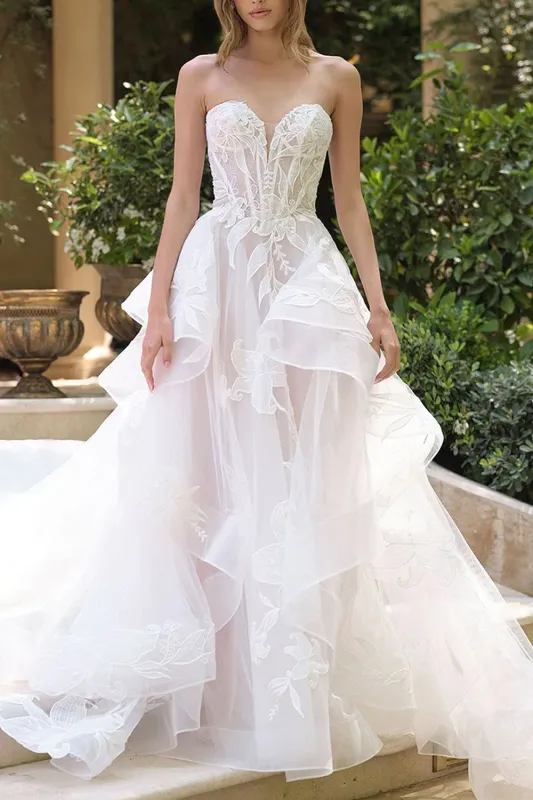 Altheria | Layered Tulle Corset Dress sold by Boutique 1861