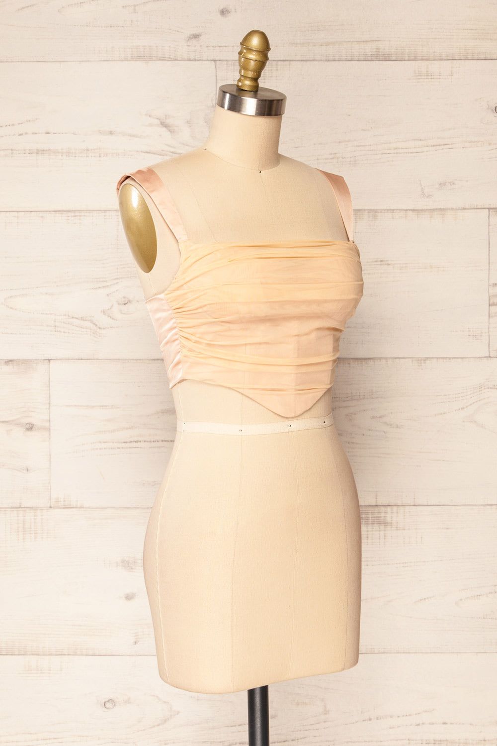 Habenla Blush | Bustier Crop Top sold by Boutique 1861 product image thumbnail 4