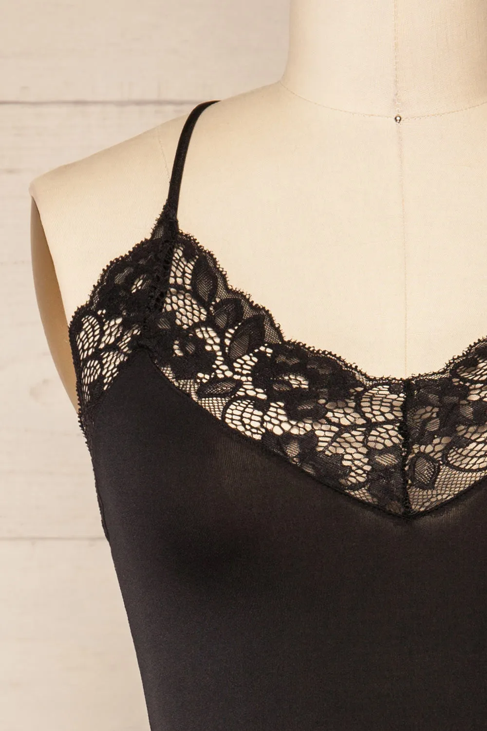 Oswestry | Black Lace Lingerie Bodysuit sold by Boutique 1861 product image thumbnail 2