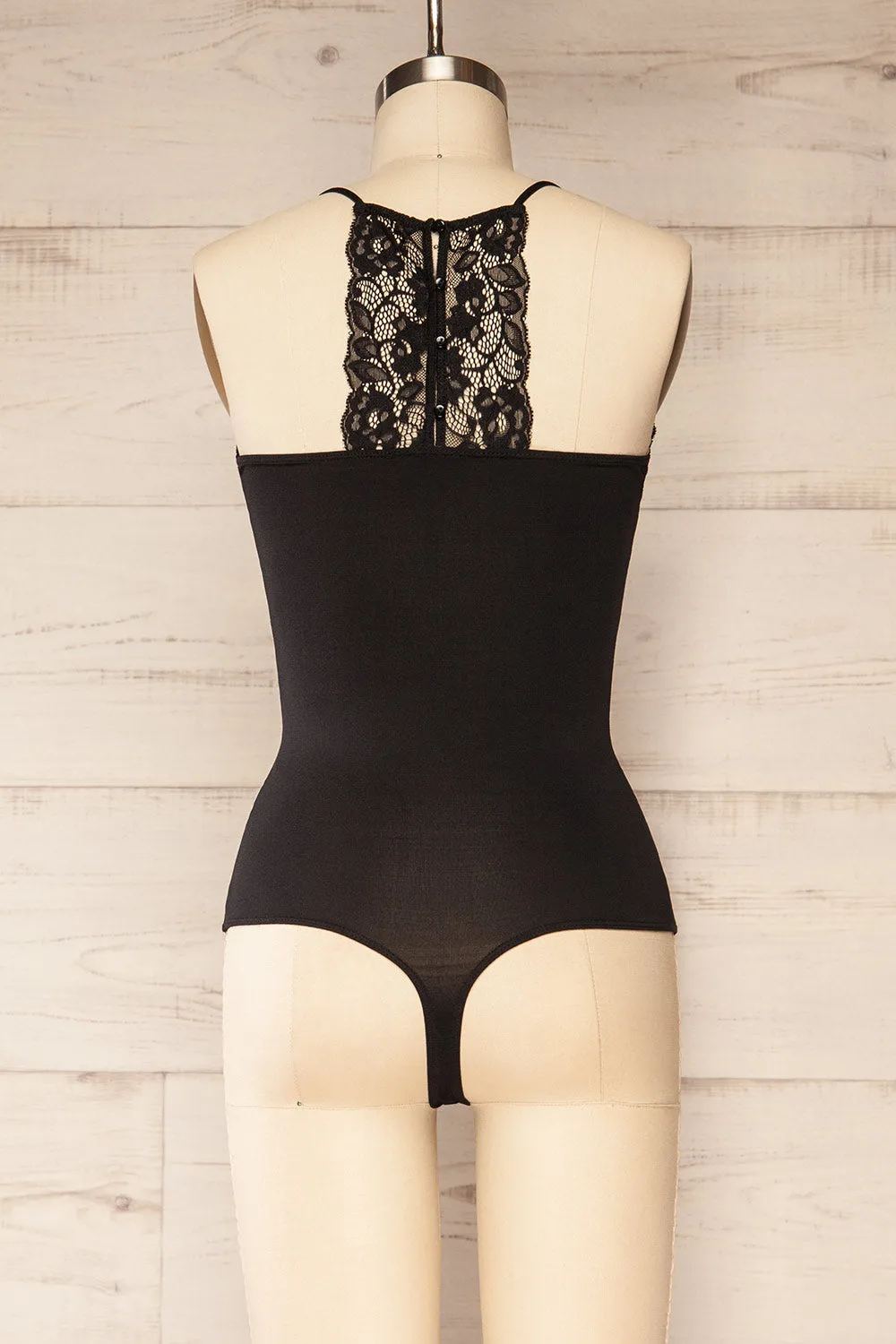 Oswestry | Black Lace Lingerie Bodysuit sold by Boutique 1861 product image thumbnail 5
