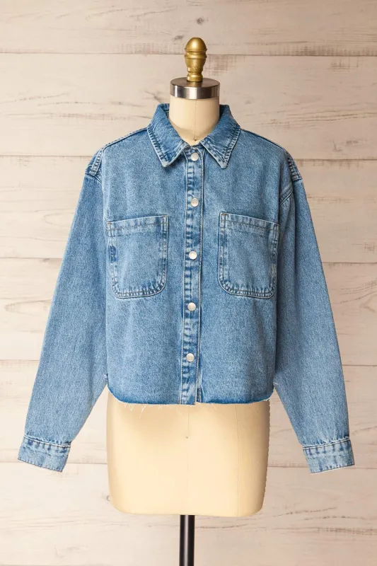 Argenta | Oversized Denim Shirt sold by Boutique 1861