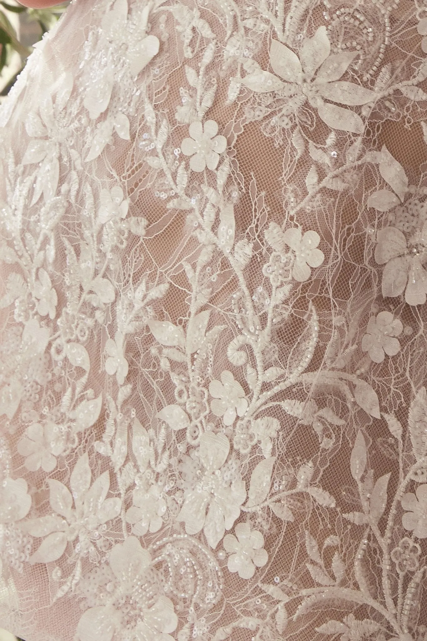 Nalah | White Short Corset Dress with Appliqués sold by Boutique 1861 product image thumbnail 5