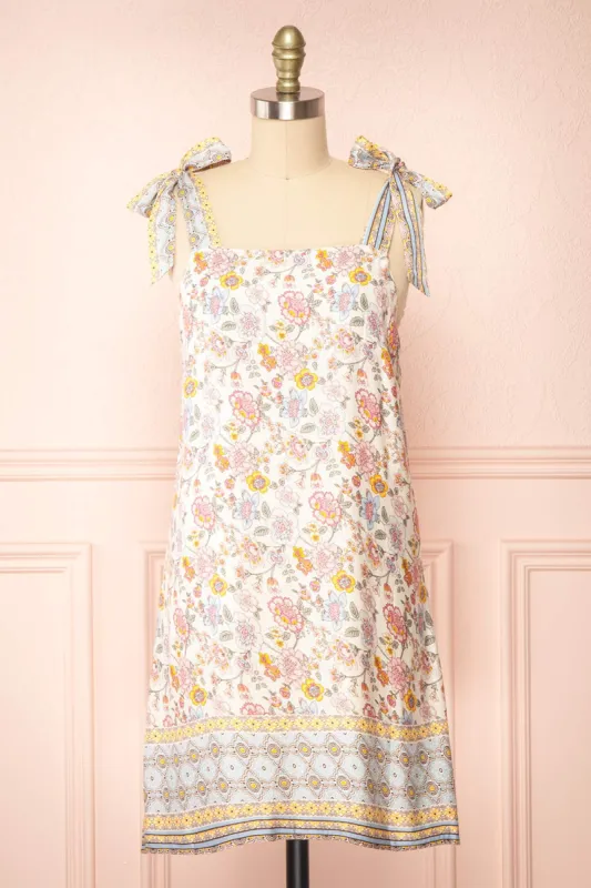 Caroline | Short Dress w/ Adjustable Straps made by Boutique 1861