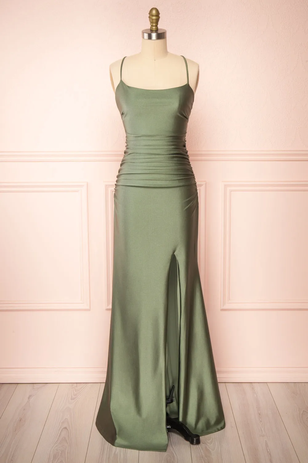 Sonia Sage | Mermaid Maxi Dress with Slit sold by Boutique 1861