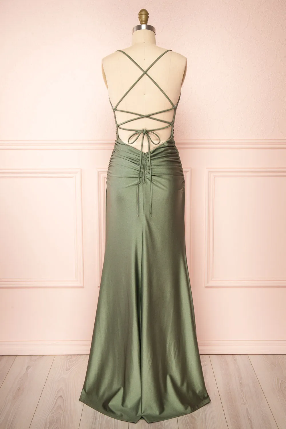 Sonia Sage | Mermaid Maxi Dress with Slit sold by Boutique 1861 product image thumbnail 2