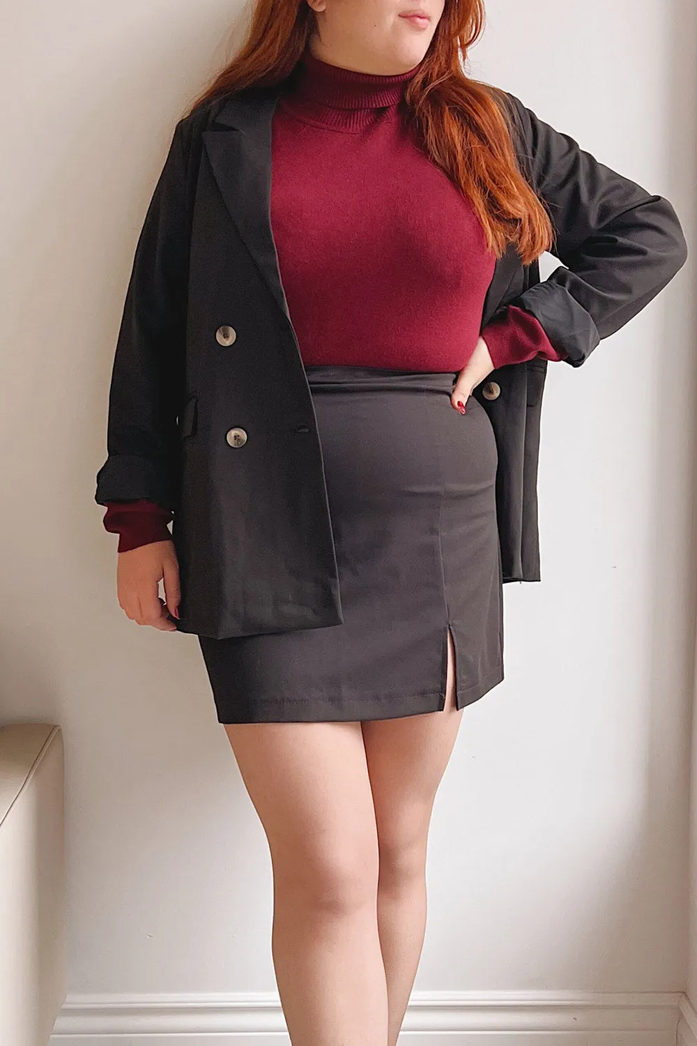 Toledo Black | Oversized Blazer w/ Pockets sold by Boutique 1861 product image thumbnail 2