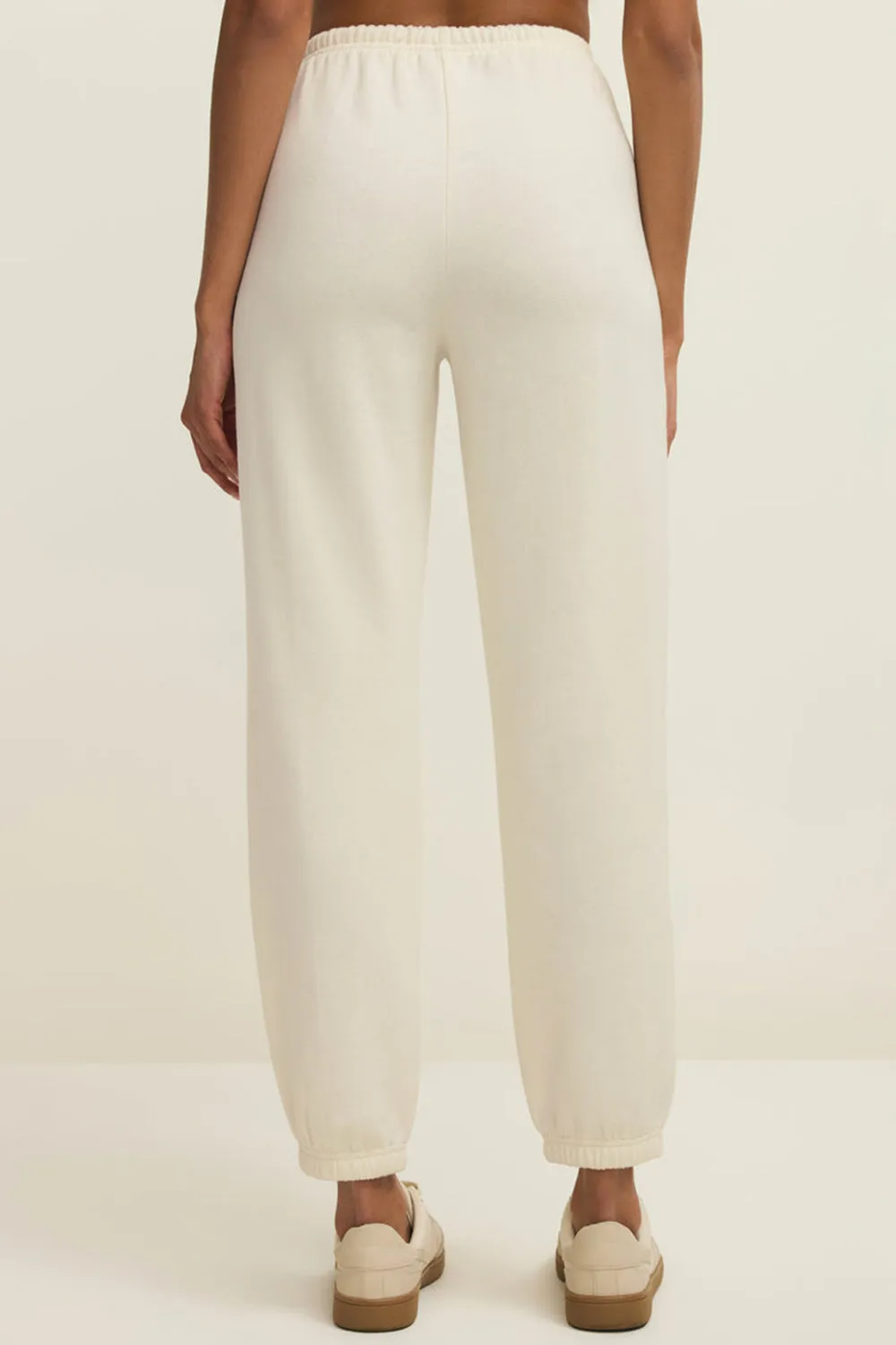 Satara | White Wide Leg Jogger Pants sold by Boutique 1861 product image thumbnail 5