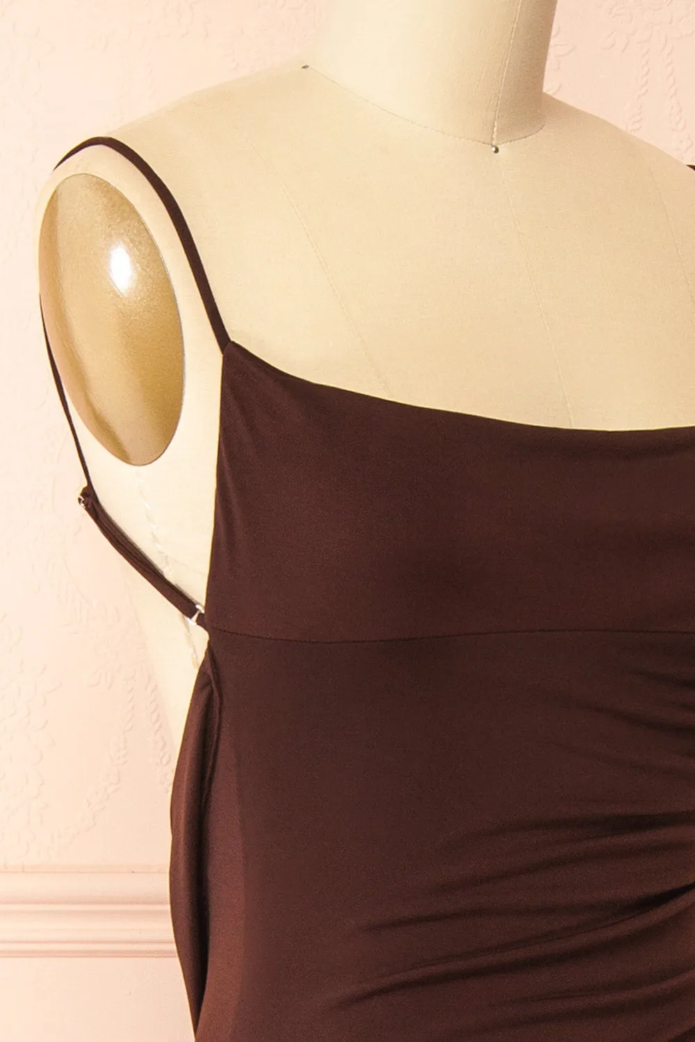 Nayla Brown | Mermaid Maxi Dress with Open Back sold by Boutique 1861 product image thumbnail 5