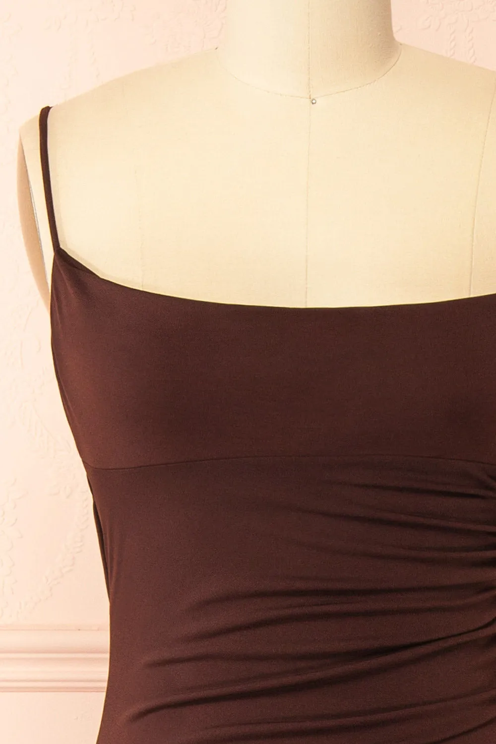 Nayla Brown | Mermaid Maxi Dress with Open Back sold by Boutique 1861 product image thumbnail 3