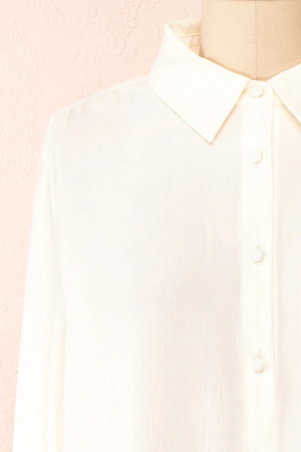 Annabelle | Button-Up Blouse w/ Embroidery sold by Boutique 1861 product image thumbnail 2