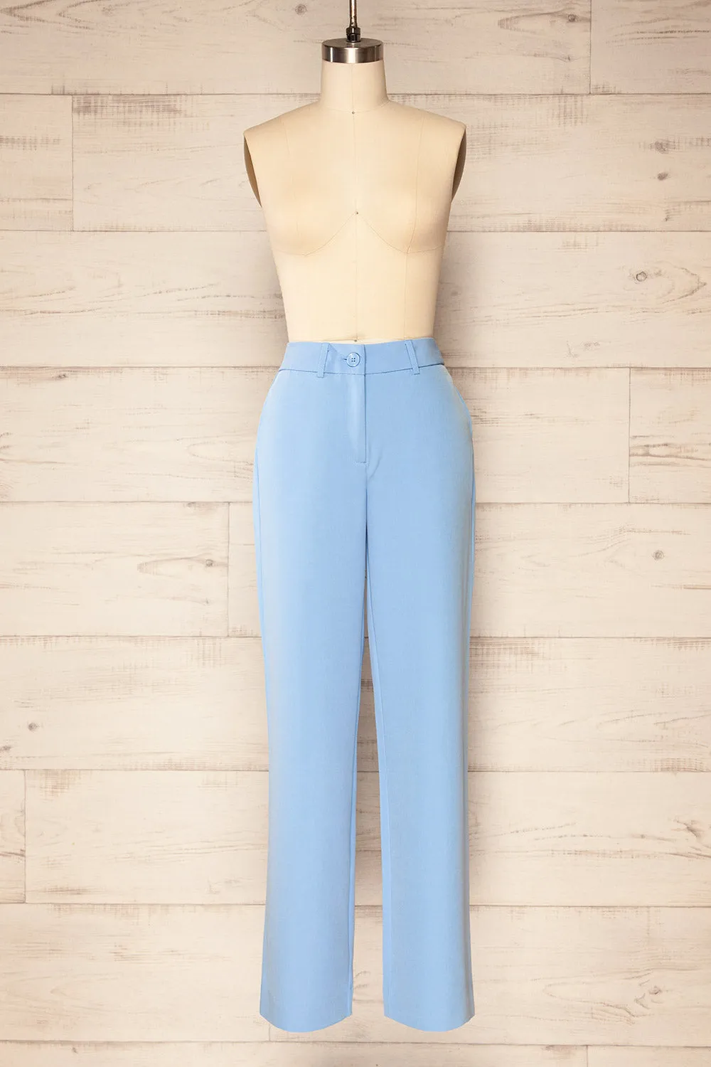 Sutton Blue | Straight Leg Pants w/ Lateral Pockets sold by Boutique 1861