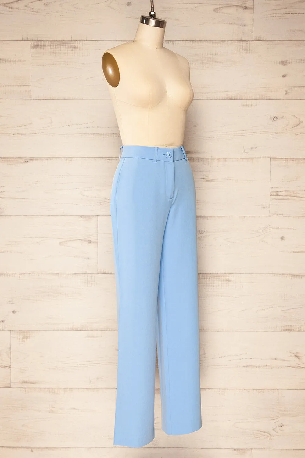 Sutton Blue | Straight Leg Pants w/ Lateral Pockets sold by Boutique 1861 product image thumbnail 3