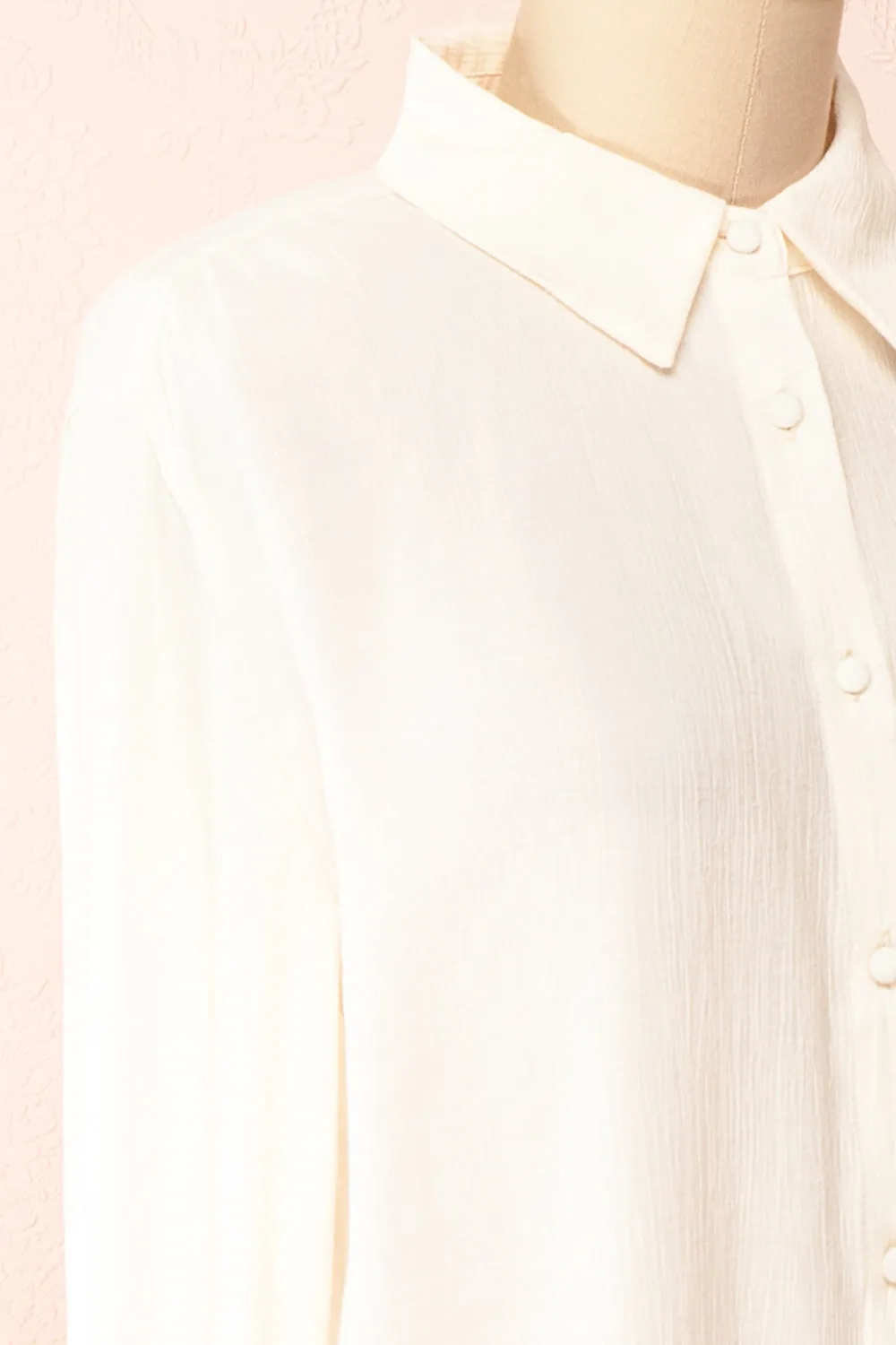 Annabelle | Button-Up Blouse w/ Embroidery sold by Boutique 1861 product image thumbnail 4